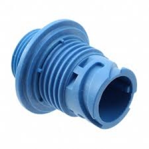 APD Connector, High Power Jam Nut Receptacle, 2 Way, Blue