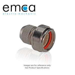 EMCA Single Cone Backshell, Size 20, Entry 9,5mm, Black RoHS