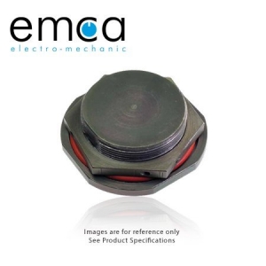 EMCA Jam Nut Blanking Plate, Size 9, Zn-Ni Black, MIL-DTL-38999 Serie III