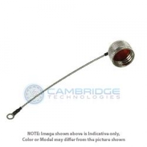 Protective Cover, Receptacle, Insulated Stainless Steel Rope With Eyelet