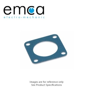 EMI/RFI Gasket, Shell Size 09, Fluorsilicone With Ag/Al Conductive Filler