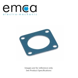 EMI/RFI Gasket, Shell Size 18, Fluorsilicone with Ag/Al Conductive Filler