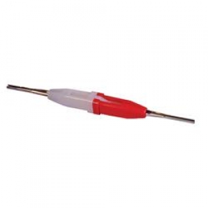 Installing/Removal Tool, Plastic Metal Tip, Red/White, Size 20
