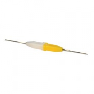 Installing/Removal Tool, Plastic Metal Tip, Yellow/White, Size 23